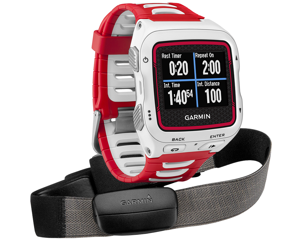 Garmin Forerunner 920XT White/Red Watch With HRM-Run