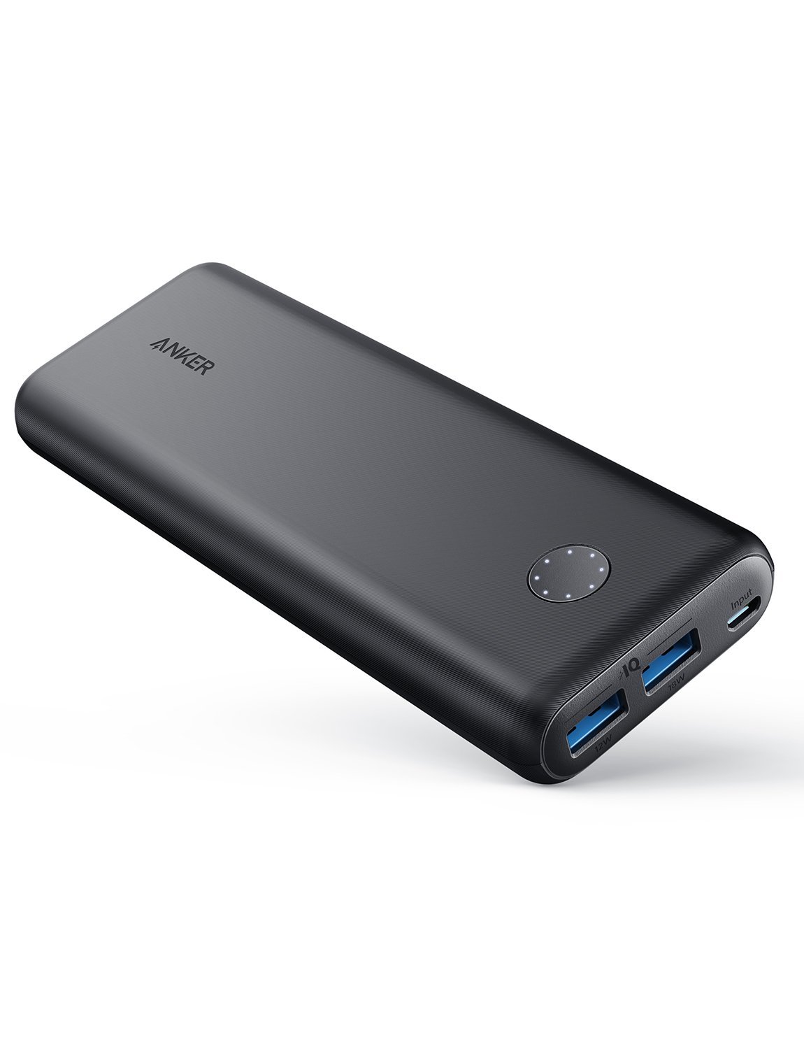 Anker PowerCore II 20000, High Capacity Portable Charger with Dual USB Ports for iPhone, Samsung Galaxy and More