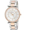 Đồng hồ Fossil Carlie Three-Hand Two-Tone Stainless Steel Watch