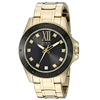 Đồng hồ GUESS Men's U0721G2 Strong Gold-Tone Watch with Black Dial and Diamond Markers