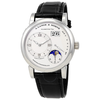 A. Lange & Sohne A Lange and Sohne Moonphase Silver Dial Platinum Men's Watch 109.025