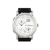 A. Lange & Sohne A. Lange and Sohne Silver Dial 18kt White Gold Black Leather Men's Watch 116.039
