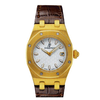 Audemars Piguet Royal Oak Silver Dial 18kt Yellow Gold Ladies Watch 67600BA.OO.D090CR.01