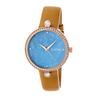 Bertha Frances Crystal Blue Dial Ladies Watch BR6405