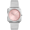 Bell and Ross Pink Diamond Eagle Quartz Pink Dial Ladies Watch BRS-EP-ST-LGD/SST BRS-EP-ST-LGD/SST