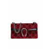 Gucci Ladies Shoulder Bag Dionysus Red Gu Sm Dion Emb Gg Velvet 499623 9TIBB 6484