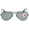 Ray Ban Aviator Classic Polarized Green Classic G-15 Sunglasses RB3025 002/58 55 RB3025 002/58 55
