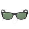 Ray Ban Ray-Ban New Wayfarer G-15 Black Nylon 52mm Sunglasses 2132-901-52-18 RB2132 901 52-18