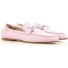 Tod's Ladies Light Pink Leather Footwear Loafers XXW79A0X0105J1L020