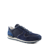 Tod's Men's  Suede Lace Up Active Trainer Sneaker in Galaxy/Dark Denim Blue XXM0YM0R360GCT57FT