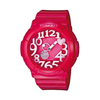 Casio Baby- Alarm World Time Chronograph Quartz Red Dial Ladies Watch BGA1304BDR