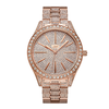 JBW Women's Cristal 0.12 ctw Diamond 18k rose gold-plated stainless-steel Watch J6346B