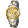 JBW Alessandra Gold-tone Diamond Chronograph Dial Two-tone Steel Bracelet Ladies Watch JB-6217-C