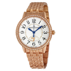 Jaeger LeCoultre Rendez-Vous Silver Dial 18kt Rose Gold Ladies Watch Q3442120