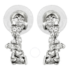 Swarovski Rhodium-Plated Hoop Earrings 5390189