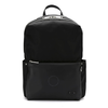 Fendi Fendi Men's Black Nylon and Leather Backpack 7VZ035-6OD-F0GXN