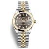 Rolex Datejust 31 Dark Grey Diamond Dial Ladies Steel and 18kt Yellow Gold Jubilee Watch 278243GYDJ