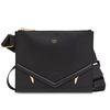 Fendi Fendi Men's Slim Zipped Messenger Bag in Black 7VA437-A5EW-F0KUR