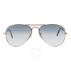 Ray Ban Ray-Ban Aviator Classic Sunglasses - Light Blue Gradient RB3025 001/3F 55-14