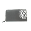 Fendi Fendi Men's Zip Around Wallet Fendi Stamp Gray Fd Sell Stmp Zard Wllet 7M0210-A4NR-F0X2Q