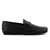 Tod's Men's Black City Gommino Driving Shoes In Leather XXM0LR0Q700PLTB999