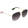 Gucci Grey Gradient Aviator Ladies Sunglasses GG0227S 001 62 GG0227S 001 62