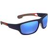 Carrera Blue Square Unisex Sunglasses 4008/S 0RCT 60