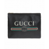 Gucci Men's  Print Leather Portfolio Bag (12" x 9.5") 500981 0GCAT 8163