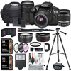 Máy ảnh Canon EOS Rebel T6 DSLR Camera Bundle with EF-S 18-55mm f/3.5-5.6 IS II Lens, EF 75-300mm f/4-5.6 III Lens and Accessories (18 items)