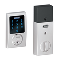 Khóa điện tử Schlage Z-Wave Connect Century Touchscreen Deadbolt with Built-In Alarm, Works with Amazon Alexa via SmartThings, Wink or Iris,  Bright Chrome
