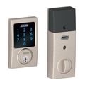 Khóa điện tử Schlage Z-Wave Connect Century Touchscreen Deadbolt with Built-In Alarm, Works with Amazon Alexa via SmartThings, Wink or Iris,  Satin Nickel
