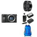 Máy ảnh Sony Alpha a6500 Mirrorless Digital Camera và phụ kiện