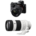 Máy ảnh và ống kính Sony a7K Full-Frame Interchangeable Digital Lens Camera with 28-70mm Lens w/ 70-200mm