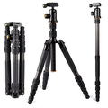 Chân máy SUPON Carbon Fiber 61"/155cm Tripod Monopod with 360 Degree Ball Head ,1/4"Quick Release Plate,and Bubble Level Including Carrying Bag