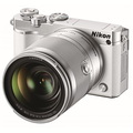 Nikon 1 J5 Mirrorless Digital Camera w/ 10-100mm Lens (White)