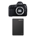 Canon EOS 5D Mark IV Full Frame Digital SLR Camera Body with Seagate 1TB Hard Drive and 1-Year Amazon Drive