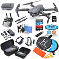 DJI Mavic PRO Drone Quadcopter with 2 Batteries, 4K Professional Camera Gimbal Bundle Kit with MUST HAVE Accessories