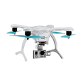 Ehang GHOSTDRONE 2.0 Aerial with 4K Sports Camera, iOS/Android Compatible, White/Blue