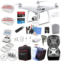 DJI Phantom 4 PRO Drone Quadcopter Bundle Kit W/ 2 Batteries, 4K Professional Gimbal Camera and MUST HAVE Accessories