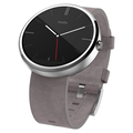 Đồng hồ Motorola Moto 360 - Stone Grey Leather Smart Watch