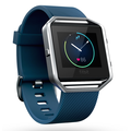 Đồng hồ Fitbit Blaze Smart Fitness Watch, Blue, Silver, Small (US Version)