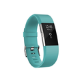 Đồng hồ Fitbit Charge 2 Heart Rate + Fitness Wristband, Teal, Large (US Version)