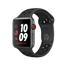 Đồng hồ Apple Watch Series 3 Nike+ - GPS+Cellular - Space Gray Aluminum Case with Anthracite/Black Nike Sport Band - 42mm