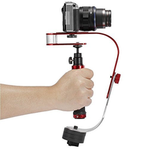 VidPro Handheld Video Camera Steadicam for GOPRO, DSLR, Camcorder, Nikon, Canon, Mobile Phone or any camera up to 2.1 lbs - Create Steady Glide Cam Footage