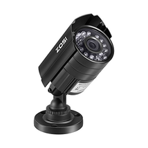ZOSI HD 800TVL 24PCS IR-LEDs 3.6mm lens with IR Cut CCTV Camera Home Security Day/Night Waterproof Camera- 65ft(20m)