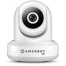 Amcrest UltraHD 2K (3MP/2304TVL) WiFi Video Security IP Camera (White)