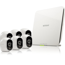 Arlo by NETGEAR Security System – 6 Wire–Free HD Cameras | Indoor/Outdoor | Night Vision (VMS3630B) - Brown Box
