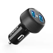 Anker Ultra-Compact 24W 2-Port Car Charger PowerDrive 2 Elite with PowerIQ Technology