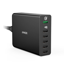 Anker Quick Charge 3.0 60W 6-Port USB Wall Charger, PowerPort+ 6
