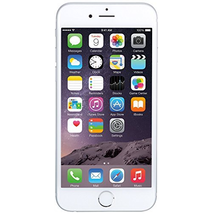 Apple iPhone 6 128GB Factory Unlocked GSM Smartphone w/ 8MP Camera - Silver (Certified Refurbished)